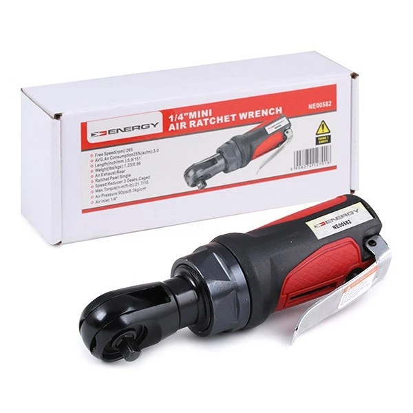 ENERGY Visseuse à cliquet pneumatique NE00582 170mm pneumatique 390g - Photo 2/4
