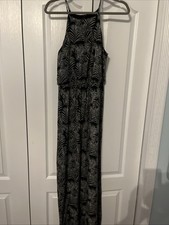 Forever 21 Black Floral Maxi Dress |  Size Medium | Floral Long Dress