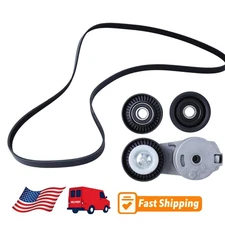 Serpentine Belt Tensioner Pulley Kit FOR Chrysler Dodge Charger 300 5.7L V8 2012
