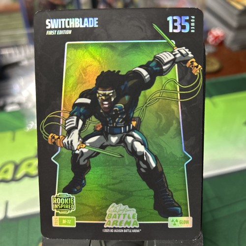 Switchblade Bo Jackson Battle Arena Rookie 135 Power Glow BF-72 2026 Foil