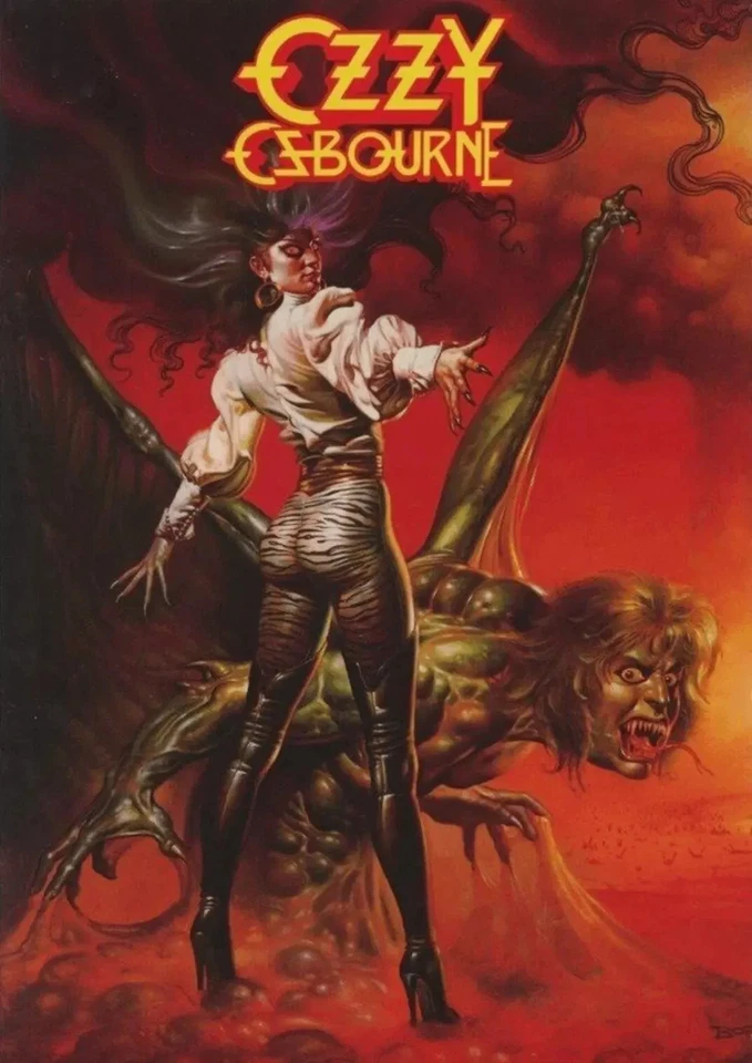 Ozzy Osbourne Black Sabbath Wall Art Poster A5 A4 A3 Photo Paper Print