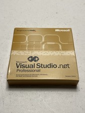 Microsoft Visual Studio .NET Professional 2003 X09-29311 MSDN set 6 dischi con chiave 