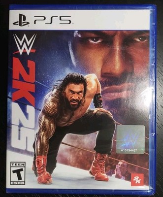 WWE 2K25 Wrestling Video Game for Sony Playstation 5 PS5 - BRAND NEW