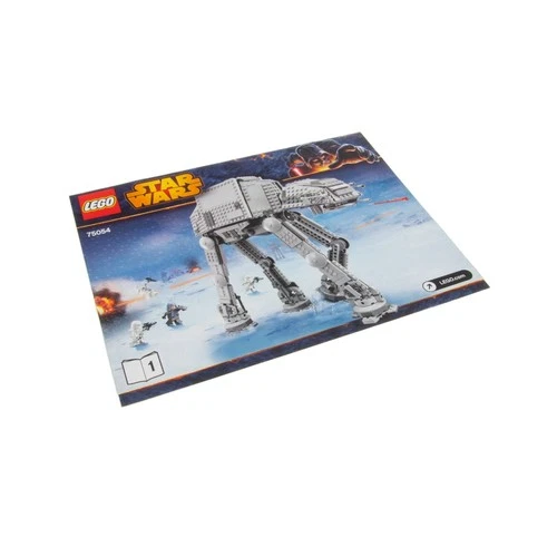 1x Lego Building Instructions Booklet 1 Star Wars Episode 4/5/6 AT-AT Runner 75054