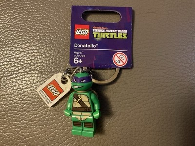 LEGO Teenage Mutant Ninja Turtles Donatello Minifigure Keychain