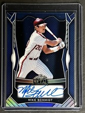 Mike Schmidt Auto ON CARD 2/6 2025 Leaf Metal Baseball Phillies