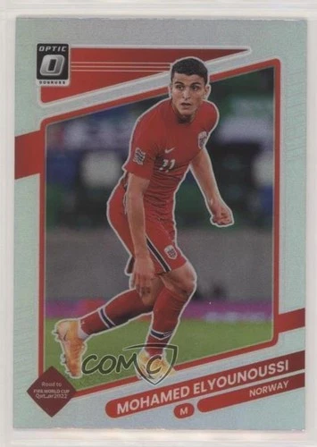 2021-22 Panini Donruss Road to Qatar Optic Holo Prizm Mohamed Elyounoussi #102