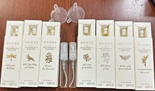 Gucci The Alchemist's Garden EDP Sample Lot - 7 vials/FREE 2 TRAVEL SPRAY