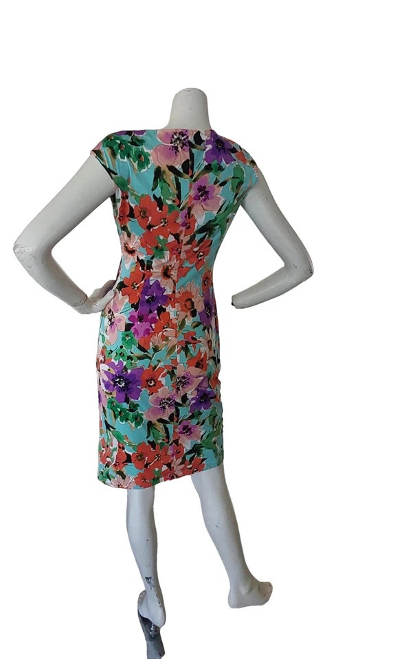 VESTIDO FEMININO AMERICAN LIVING ENVOLTÓRIO FLORAL TAMANHO 4 - Imagem 4 de 4