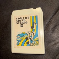 Gm Concert Sound Stereo 8-track 1977 Untested Excellent Condition Free Shipping