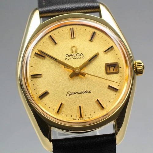 Vintage Near MINT OMEGA Seamaster 166.067 Cal.565 Men's Automatic Watch 35mm 24J