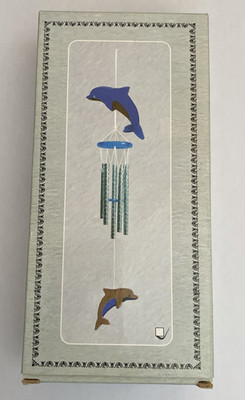 Windspiel Delfin Dekoration Indoor Bad Outdoor Garten
