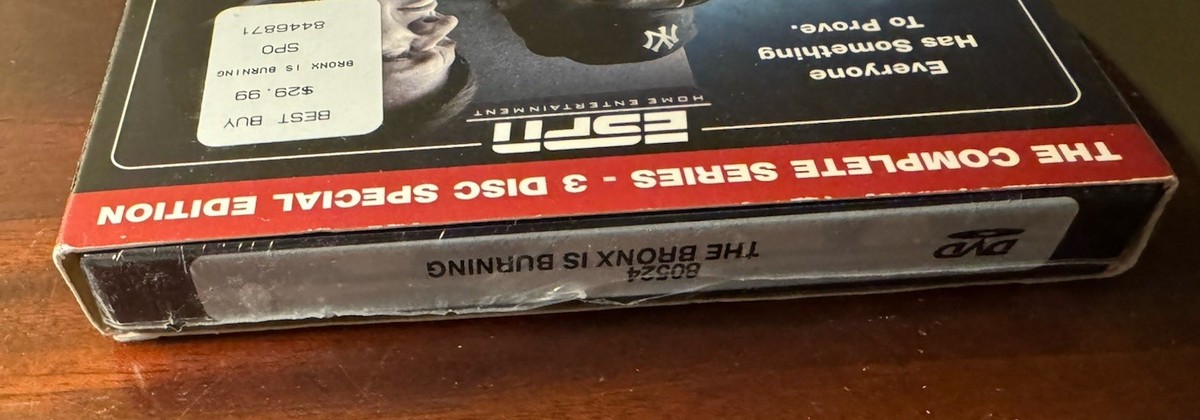 The Bronx Is Burning DVD Complete Series 3-Disc Special Edition
