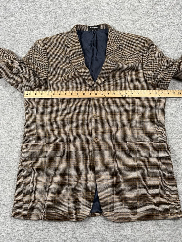 Loro Piana John W Nordstrom Blazer Men 46R Tag (48 Fit) 100% Cashmere Sport Coat - Image 4 of 4