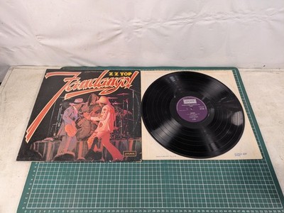 Vinyl Record ZZ Top Fandango 1975 UK First Pressing 12 LP SHU 8482
