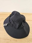 BLACK - Men's Adidas Aeroready Wide Brim Floppy Golfing Bucket Sun Hat