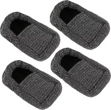 Vive Walker Ski Glide Covers 4 PCS - Heavy Duty Removable Padded Replacement...