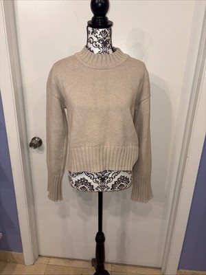 Womans Mayson The Label Wool/Cashmere Cable Knit Sweater XS