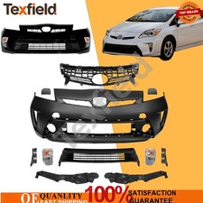 Complete Bumper Cover Kit For 2012-2015 Toyota Prius W Grille Drl Inner Fender Complete Bumper Cover Kit For 2012-2015 Toyota Prius W Grille Drl Inner Fender