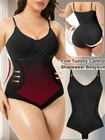 Women Firm Tummy Control Slimming Shapewear Bodysuit Full Body Shaper Plus Size