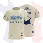 Bordeaux France Travel T-Shirt / Vintage Art Tee Souvenir / Retro Graphic Shirt