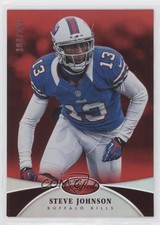 2013 Certified Mirror Red /250 Steve Johnson #38 he4