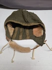 VTG WW2 US Army Air Force Type A-9 Flight Cap Helmet Size Medium Military