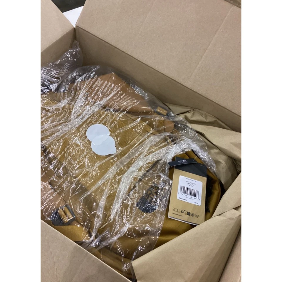 Mochila The North Face Recon laranja laptop ao ar livre viagem caminhada bolsa escolar - Imagem 2 de 4