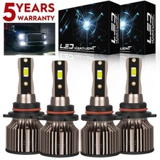 For Honda Accord 1997-2015 Combo 90059006 Led Headlights High Low Beam Bulbs Q7