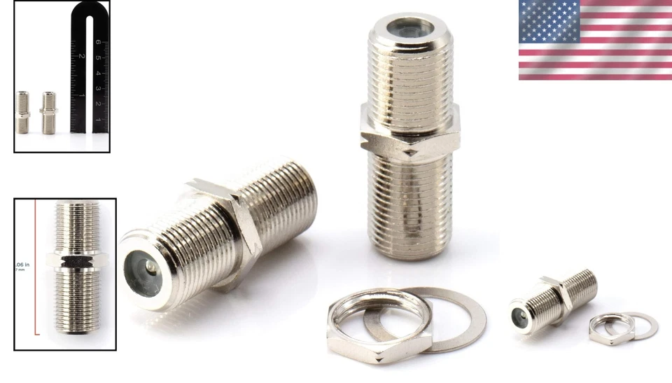 Cable Extension Coupler Set - 100 Pcs with Nuts - Image 2 of 4