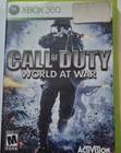 Call of Duty World at War Xbox 360 Activision Shooter Multiplayer NTSC-U/C M