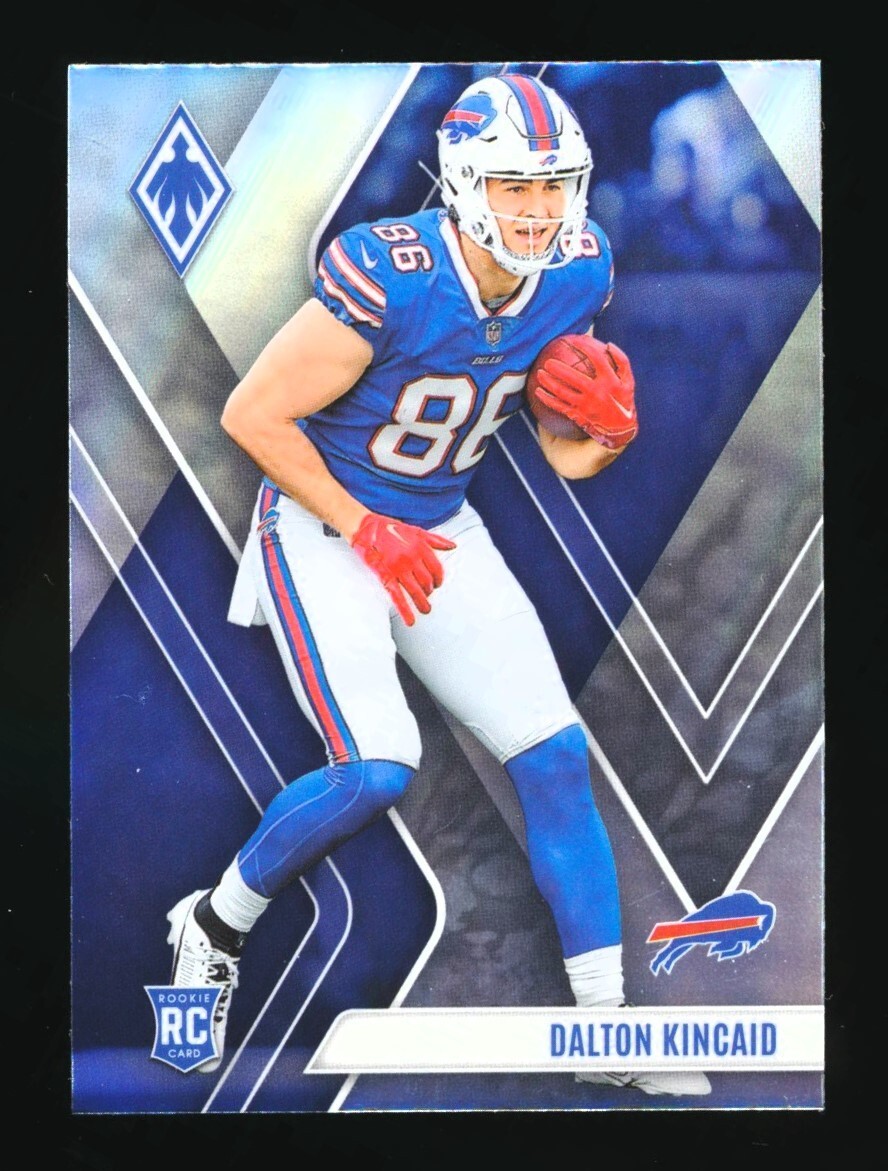 2023 PANINI PHOENIX DALTON KINCAID RC SILVER PRIZM ROOKIE #114 BUFFALO BILLS