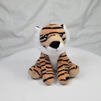 7 Inch My Zoo Clinic Striped Tiger Plush Stuffed Animal