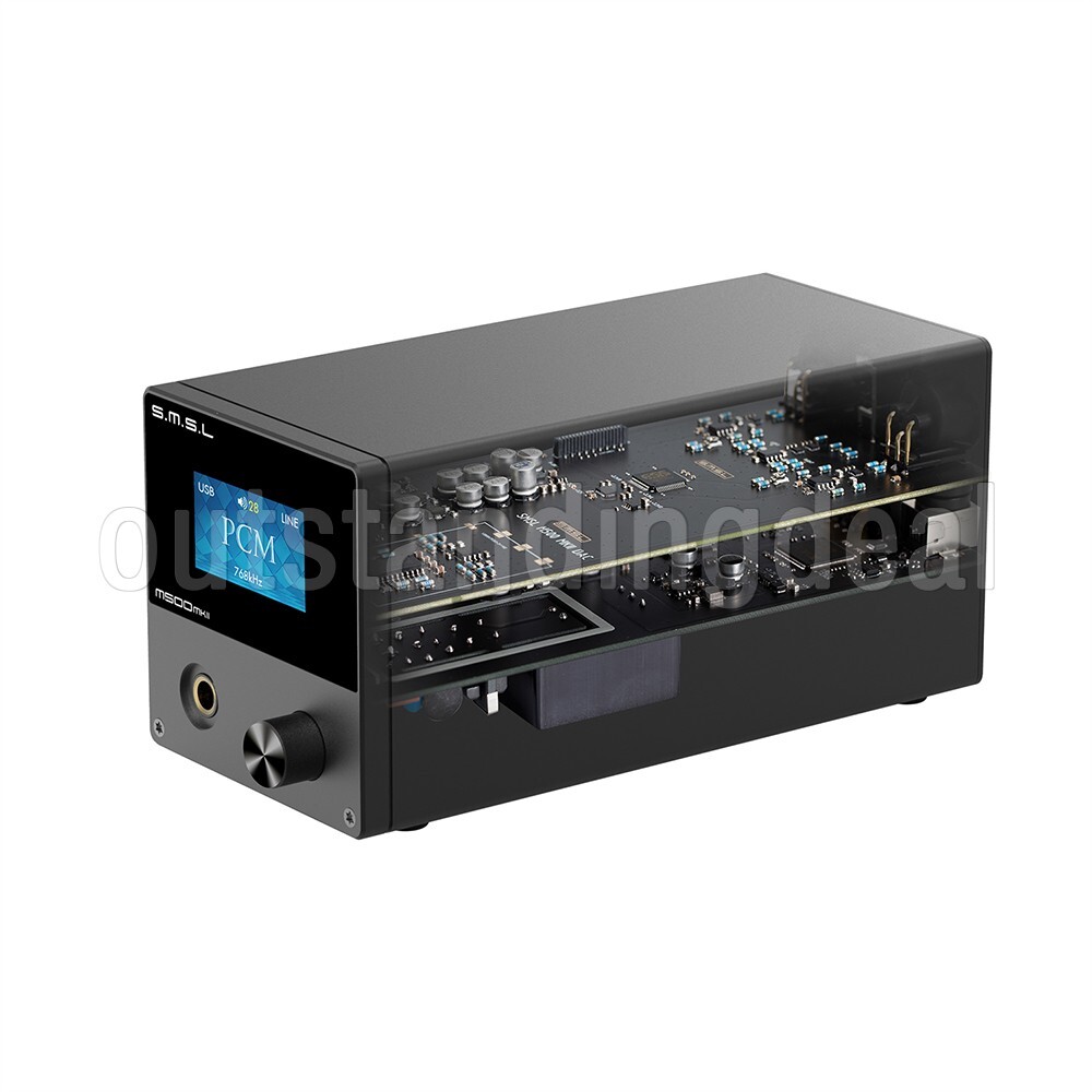 SMSL M500 MKII Bluetooth DAC Headphone Amplifier USB DAC for Power