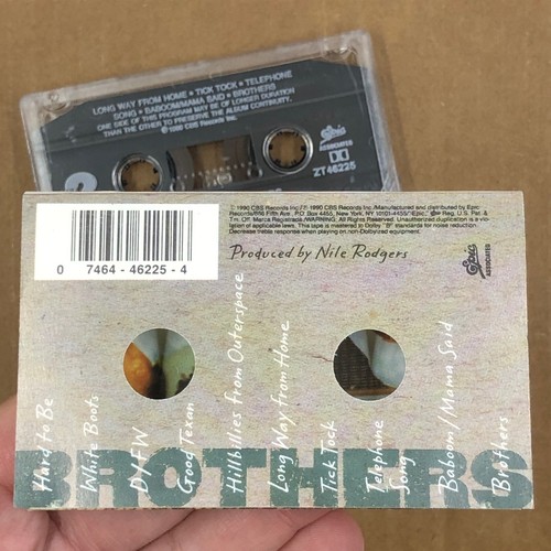 VAUGHAN BROTHERS Cassette Tape FAMILY STYLE 1990 Rock Blues STEVIE JIMMIE Rare - Picture 4 of 5