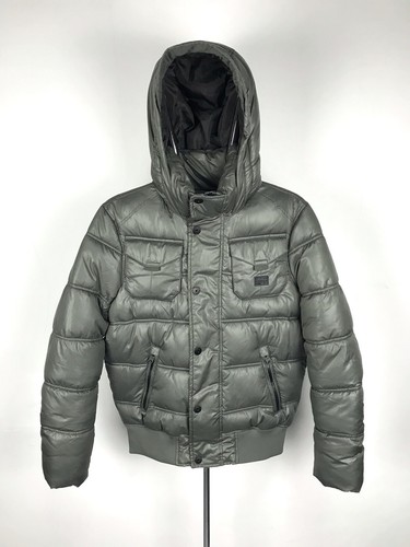 Men’s M/50,G-Star RAW Whistler HDD Pocket Bomber Hooded Down Jacket,Coat,RP285$