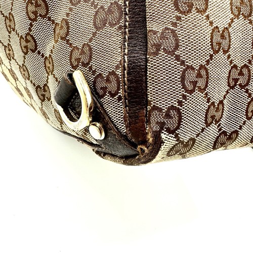 100% Authentic GUCCI GG Canvas Supreme Monogram Tote Bag - Bild 16 von 21