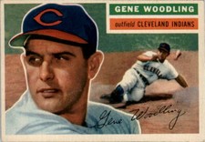 1956 Topps #163 Gene Woodling - VG-EX