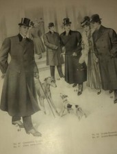 Fall /Winter 1907 1908 Original Fashion Catalog Pages Order Cards Victorian RARE