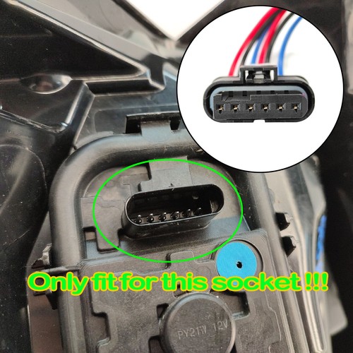 Se adapta a BMW 1 2 3 4 Series luz trasera enchufe luz trasera arnés de cables luz trasera - Imagen 5 de 10