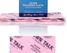 Town Talk Silver Polishing Cloth Cotton 18"L x 12"W