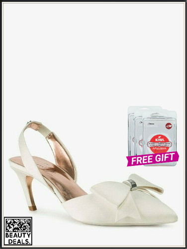 TED BAKER AIDELAS IVORY BOW DETAIL 