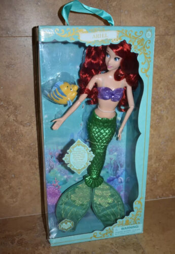 RARE Disney The Little Mermaid Ariel Limited Edition Light Up Singing Doll 17"