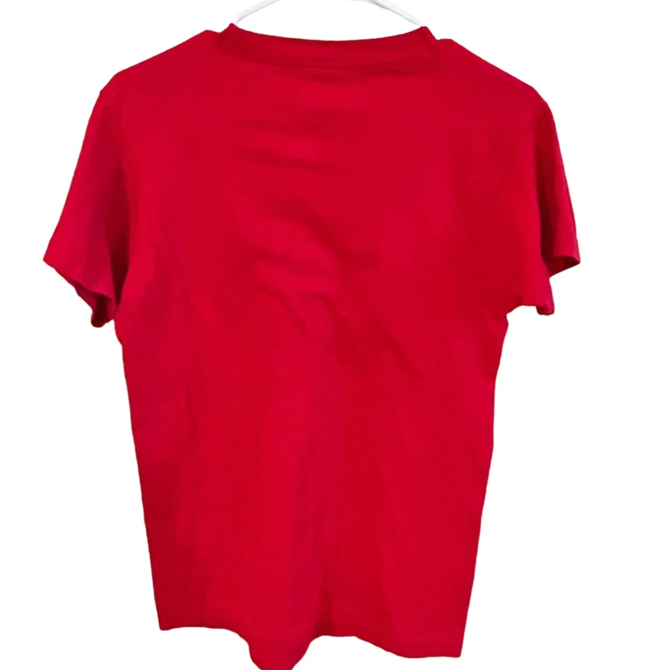 1980s Zipperhead T-Shirt Philadelphia Red Vintage Punk Women's Size Small READ - Image 2 of 4