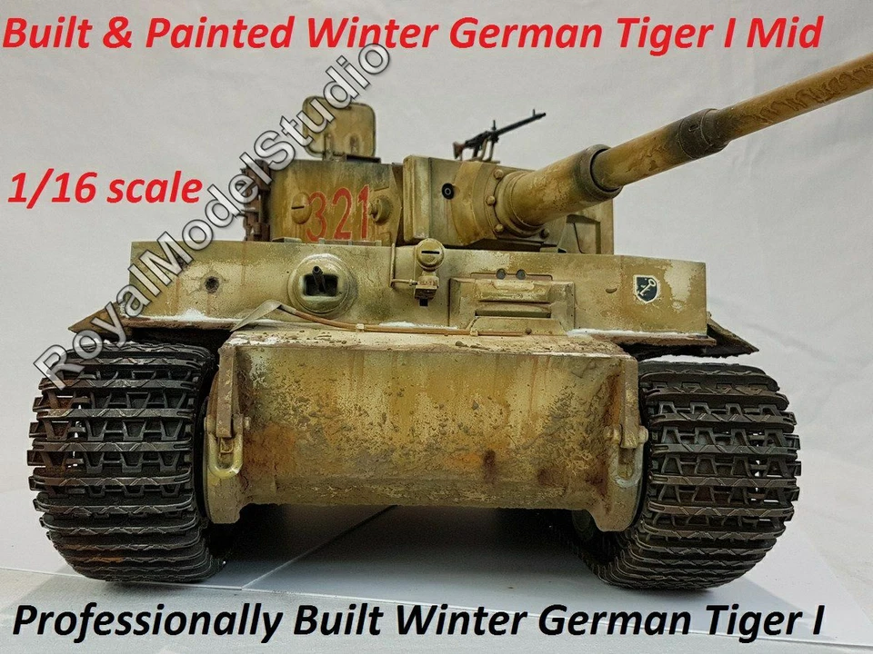 1/16 Built Winter Tiger I Mid Production Russia Winter 1943/44. - Image 2 of 2