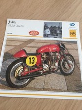 Jawa 500 Z-15 grand prix 1955 Z15 Carte moto Collection Atlas CZ