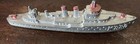 Vintage Diecast Tootsie Toys K880 All Gray US Navy Destroyer Ship 1940 With Axel