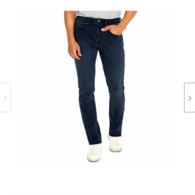 Buffalo David Bitton Men's Straight Leg STRETCH Denim Fit 5 Pocket Jeans 34X34