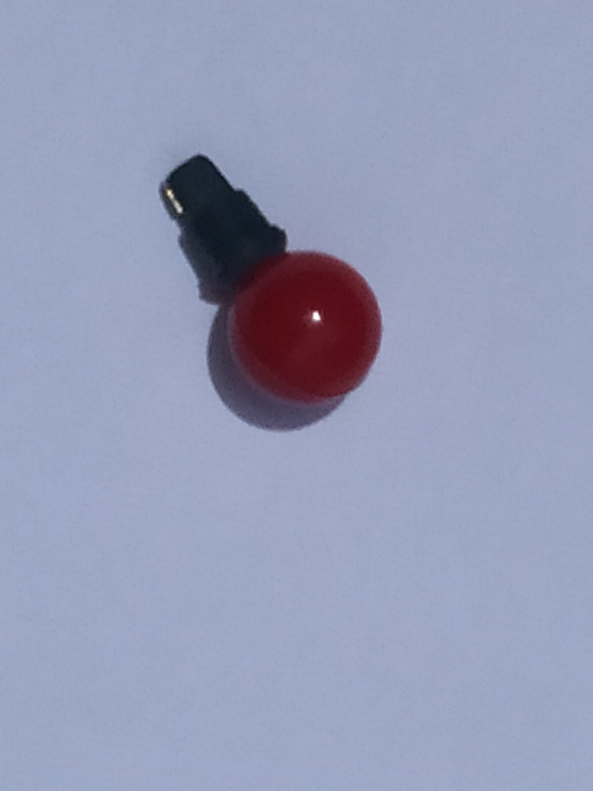 Red Retro Christmas Tree Lights Replacement Bulbs PushIn Xmas Bulb