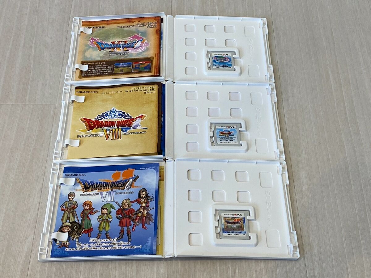 DS Dragon Quest 4 5 6 9 & 3DS 7 8 11 Nintendo Square Enix 